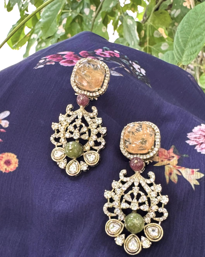 Polki statement choker