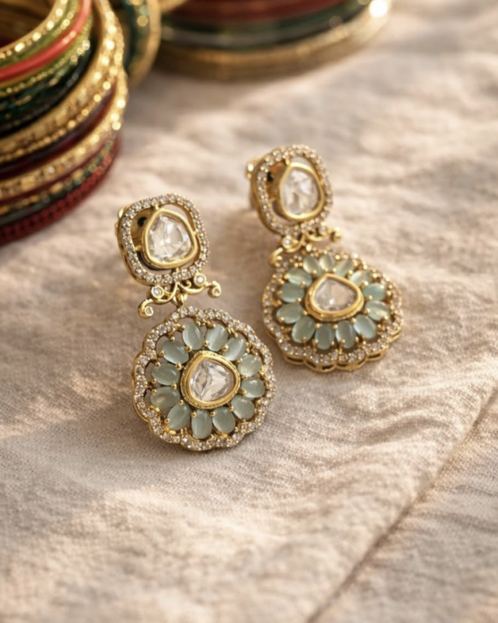 Bridal kundan set