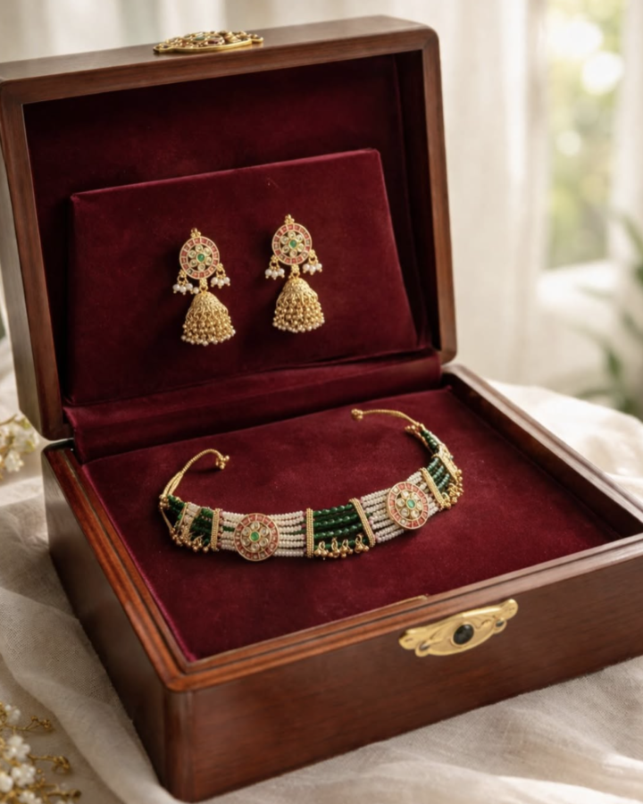 Rajwada bridal set, full